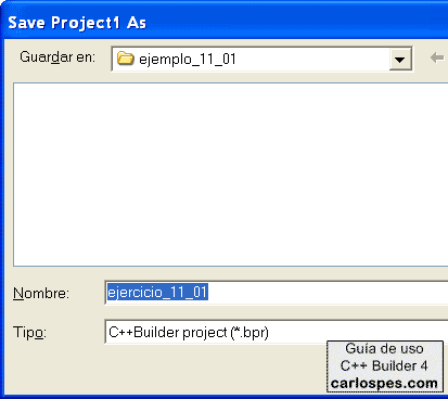 Introducir nombre en Borland C++ Builder 4