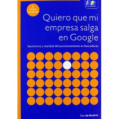 Portada libro quiero que mi empresa salga en Google